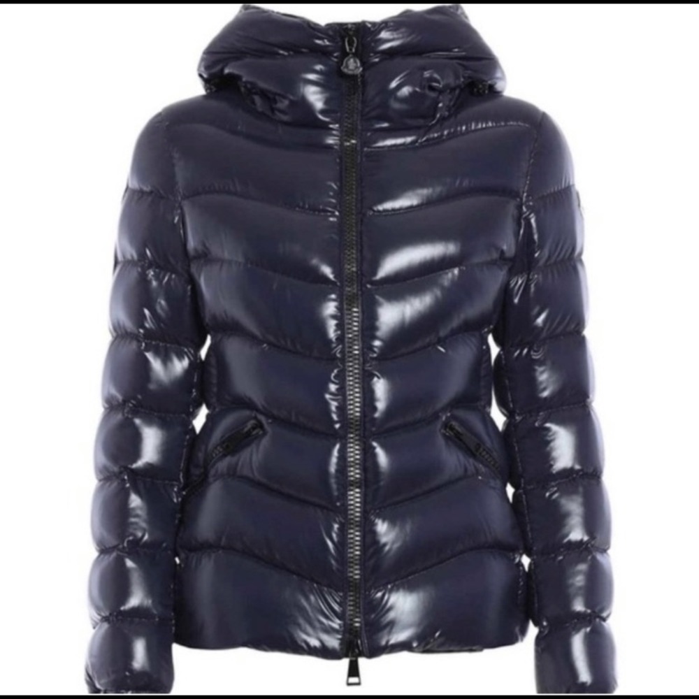 COPY - NAVY AUTHENTIC ANTHIA HOODED PEFFER JACKET